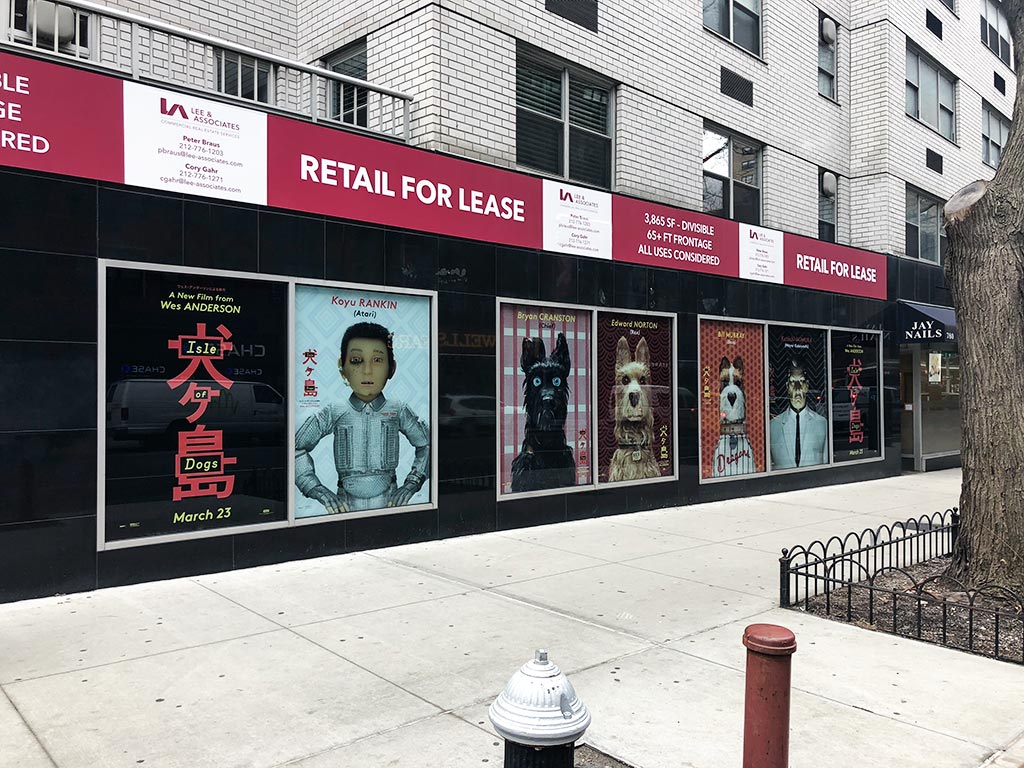 Windowscape Advertising Wheatpasting NYC | Low cost street poster campaigns!